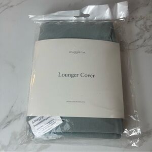 SnuggleMe Infant Lounger Cover Slate Gray Snuggle Me Organics Cotton